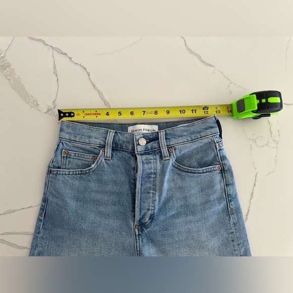 Aritzia Denim Forum 50s Arlo Mid-thigh Denim Shorts - Picture 6 of 9